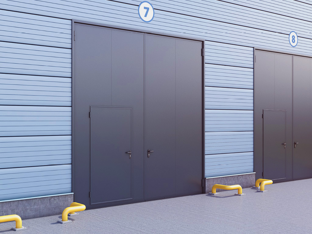 Распашные гаражные ворота, купить металлические распашные ворота для гаража