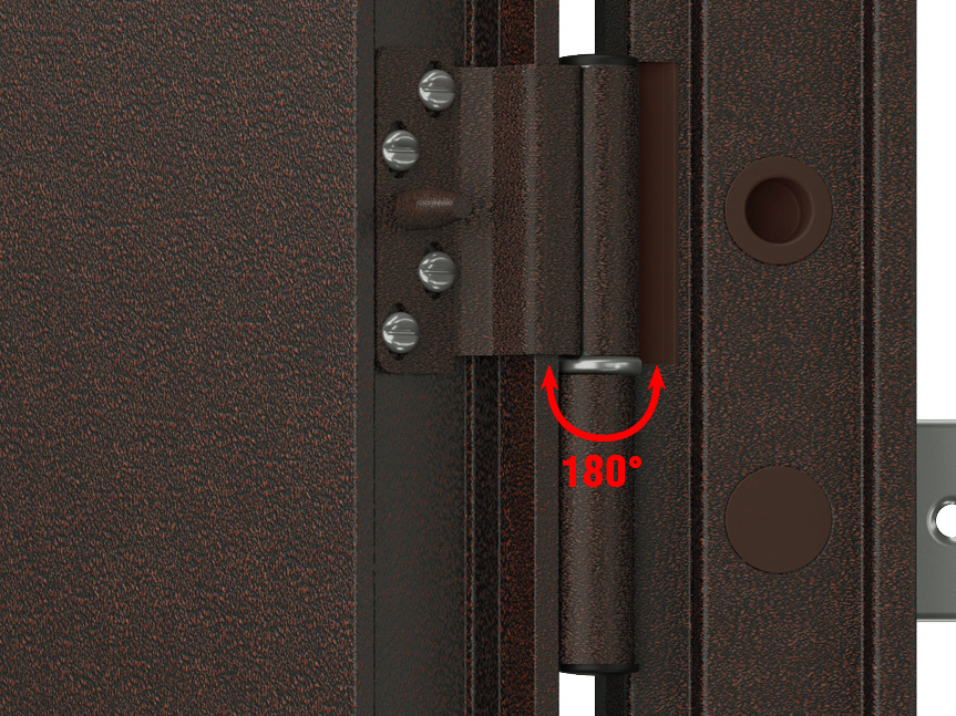 Стандартные конструктивные решения для входной металлической двери